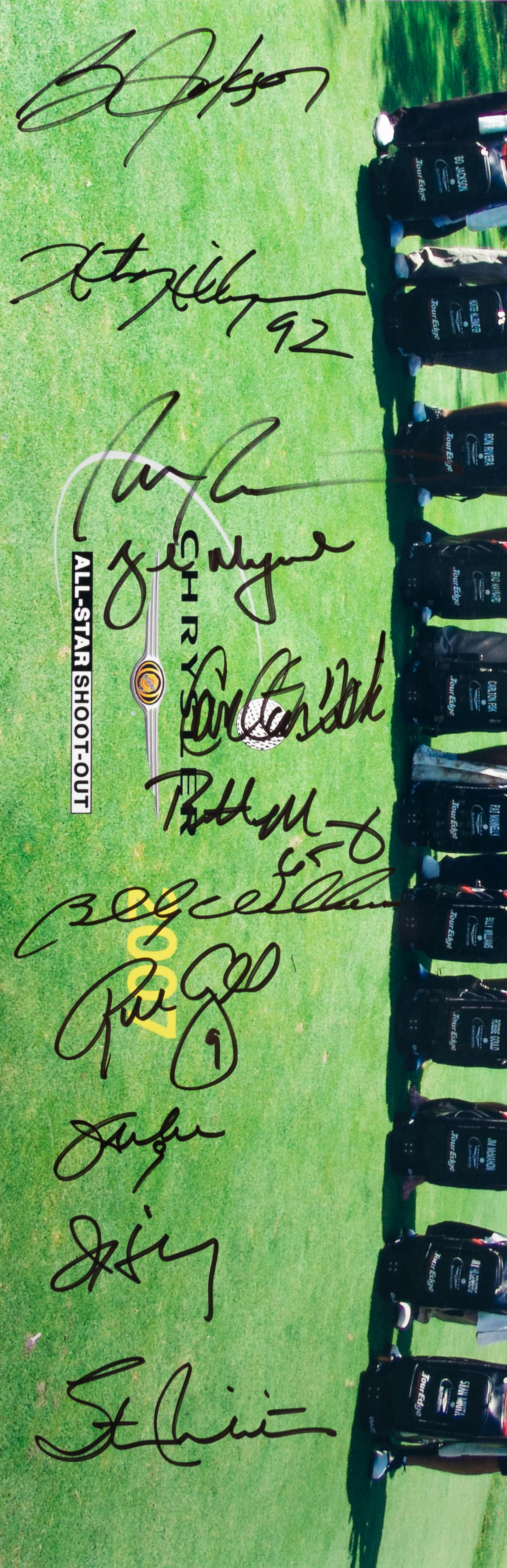 A 2007 Chrysler All-Star Golf Shootout Signed Photograph Including Multiple Chicago Sports Legends (Beckett Authentication Services BAS Certified),