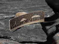 Tufa Cast Silver Ring
