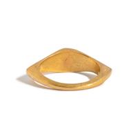 A Roman Gold and Garnet Finger Ring