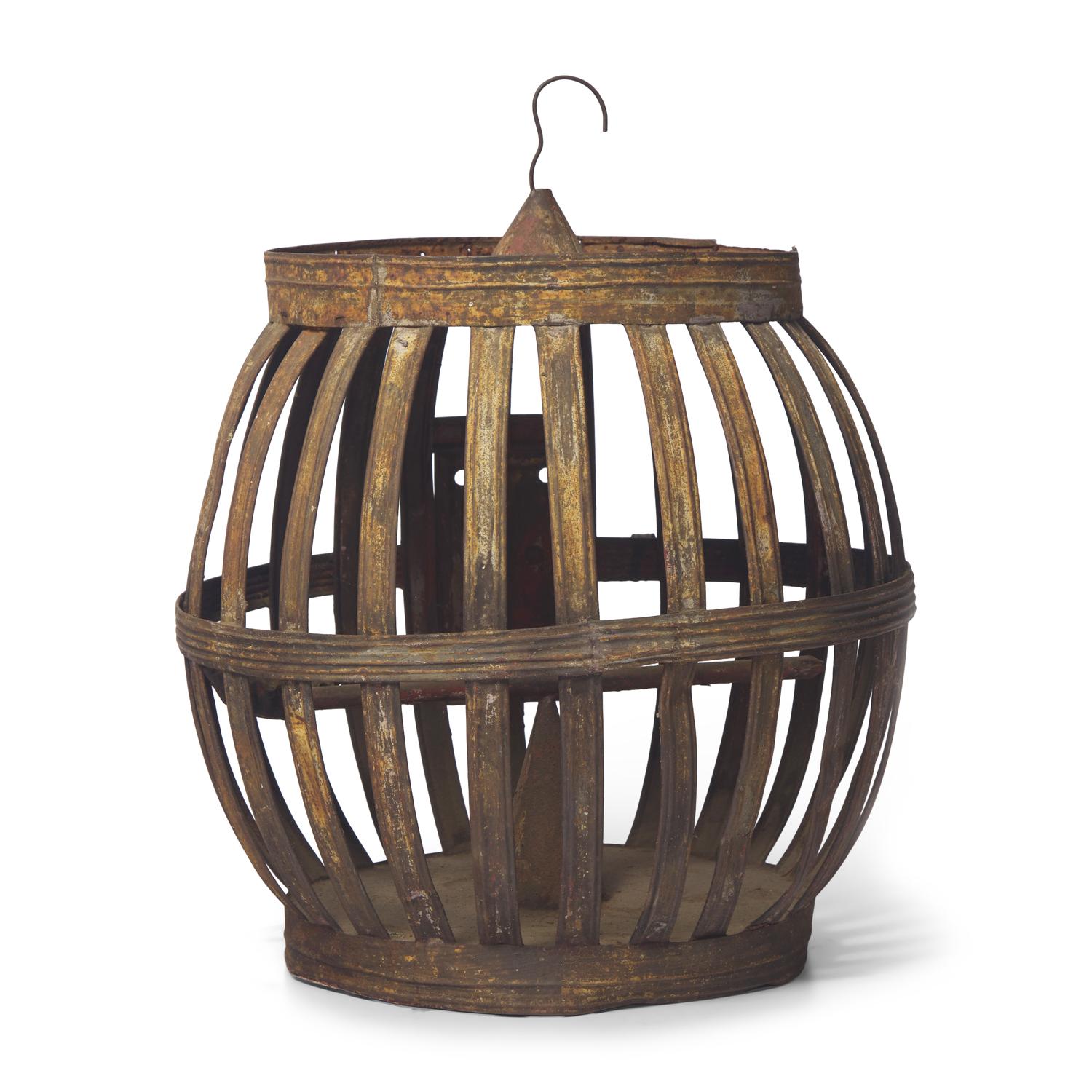 A Tinware Birdcage