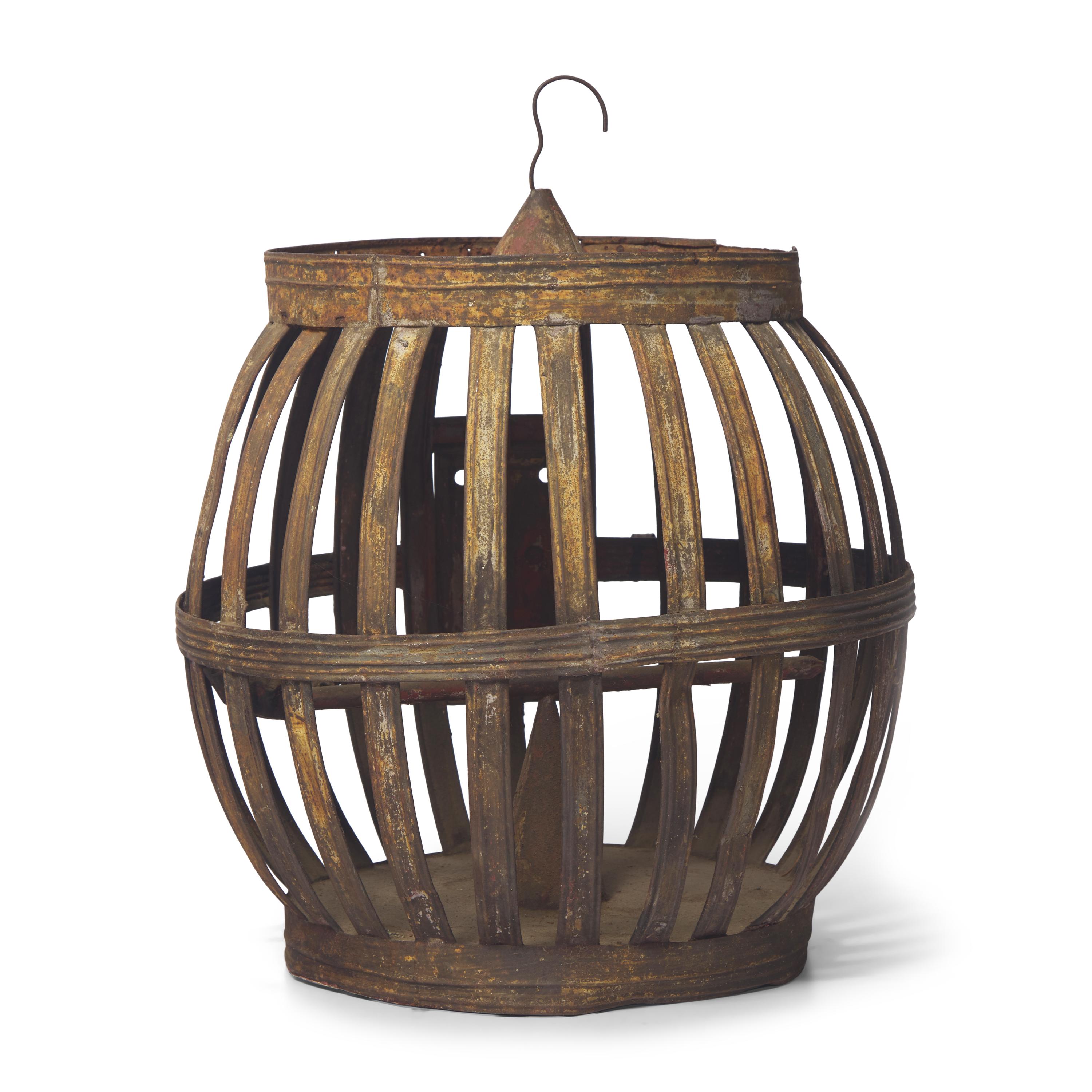 A Tinware Birdcage