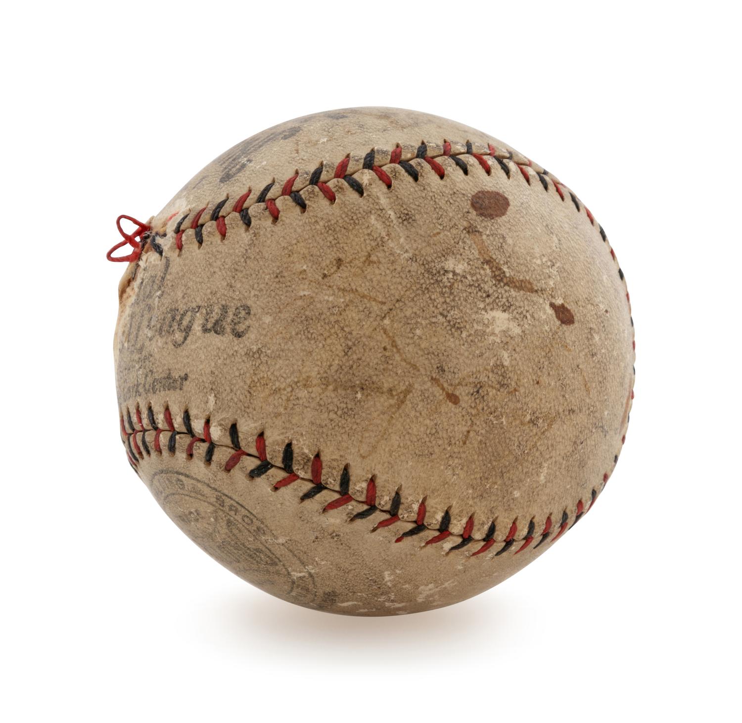 A Frank Frisch Signed Baseball