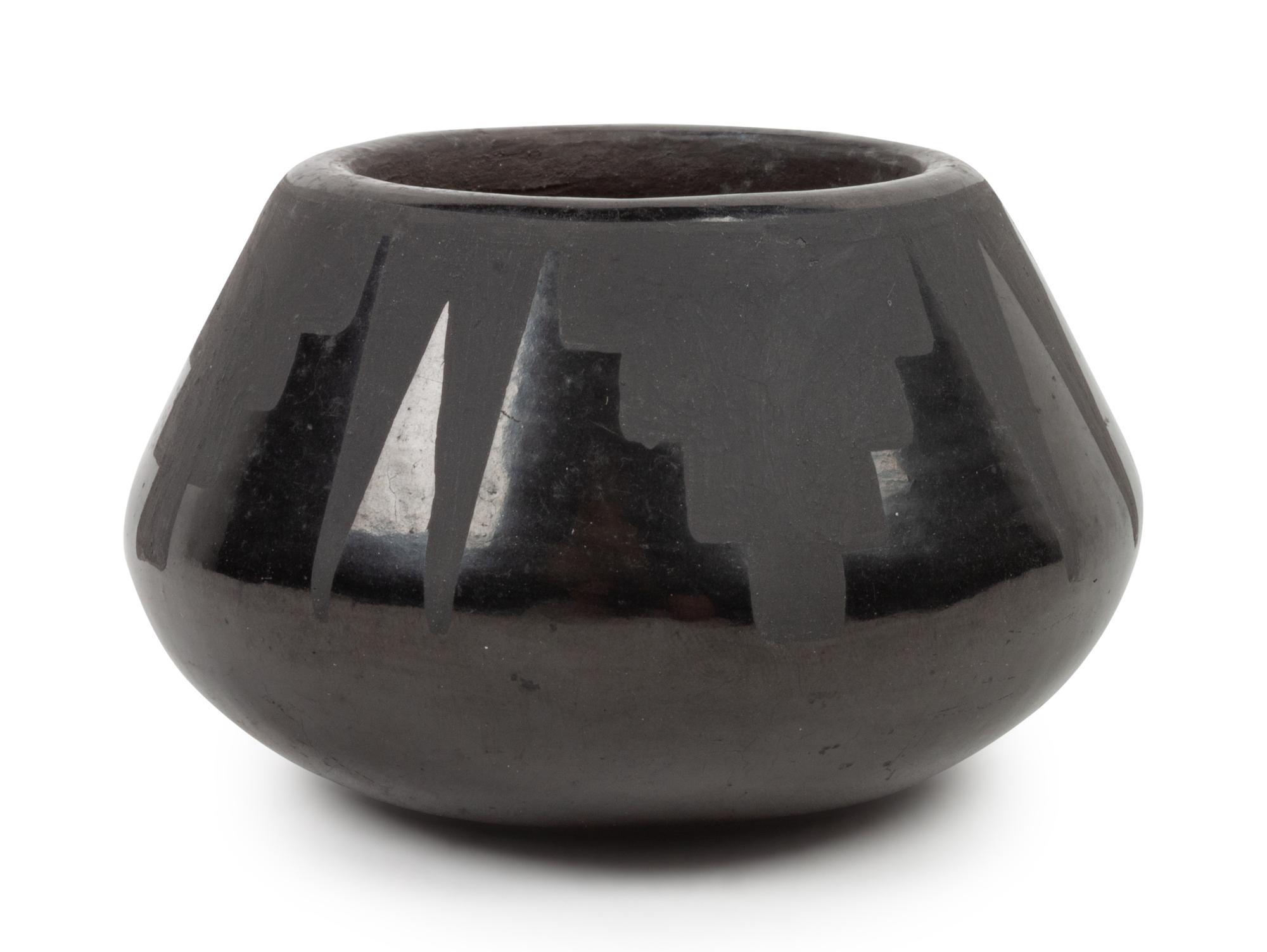 Blackware Jar and Plate