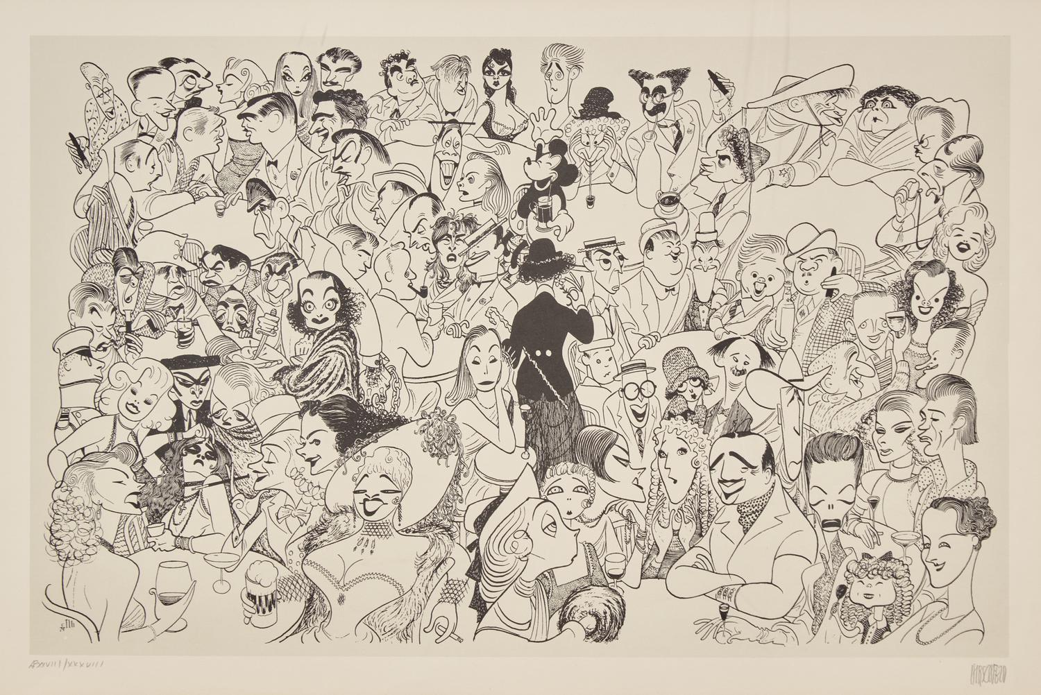 [Art] Hirschfeld, Al. Movieland