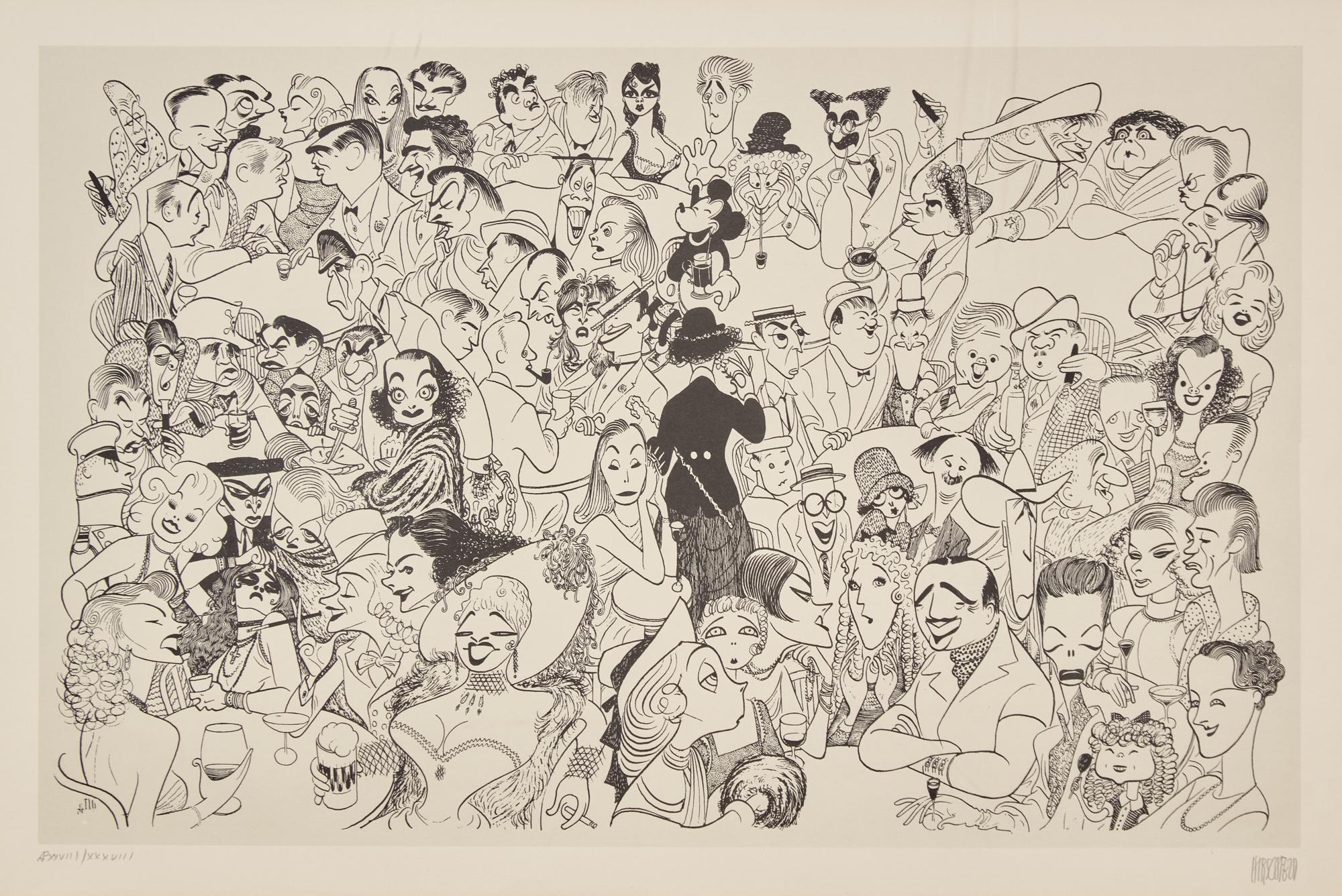 [Art] Hirschfeld, Al. Movieland