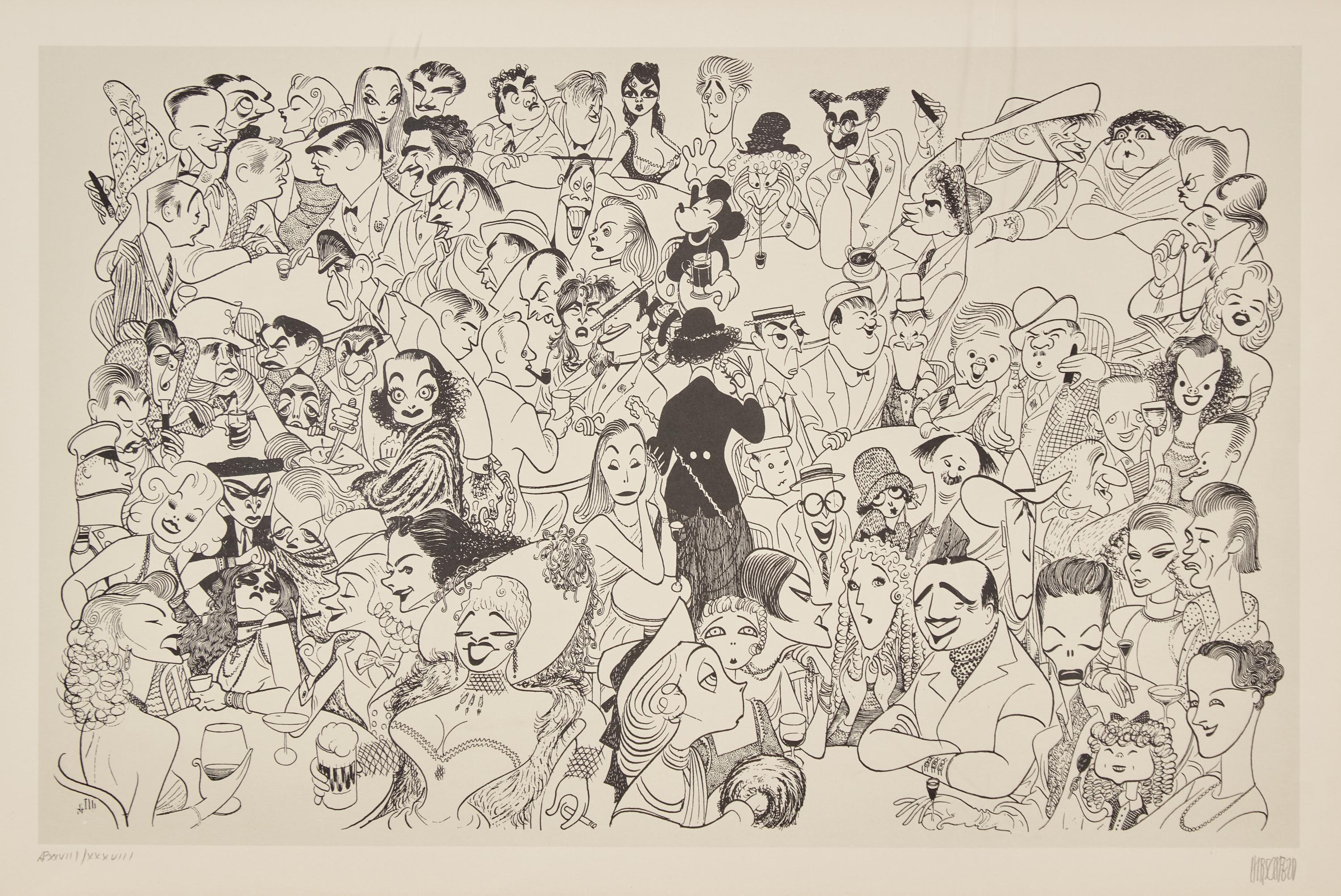 [Art] Hirschfeld, Al. Movieland