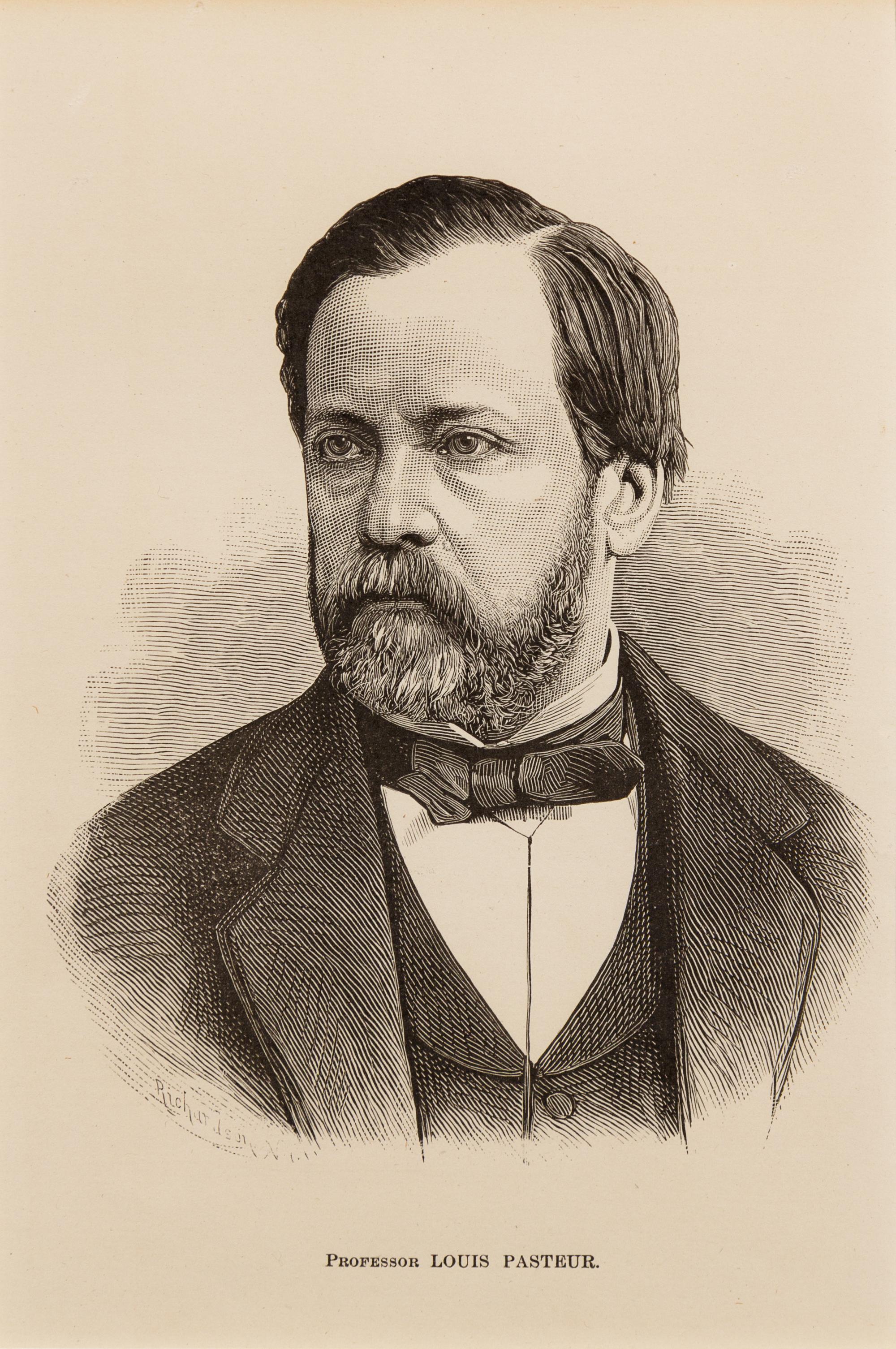 PASTEUR, Louis (1822-1895). Autograph letter signed ("L. Pasteur"), in French, to an unnamed recipient. Paris, 14 May 1886.