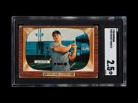 A 1955 Bowman Mickey Mantle Baseball Card No. 202 (SGC 2.5 GOOD+)