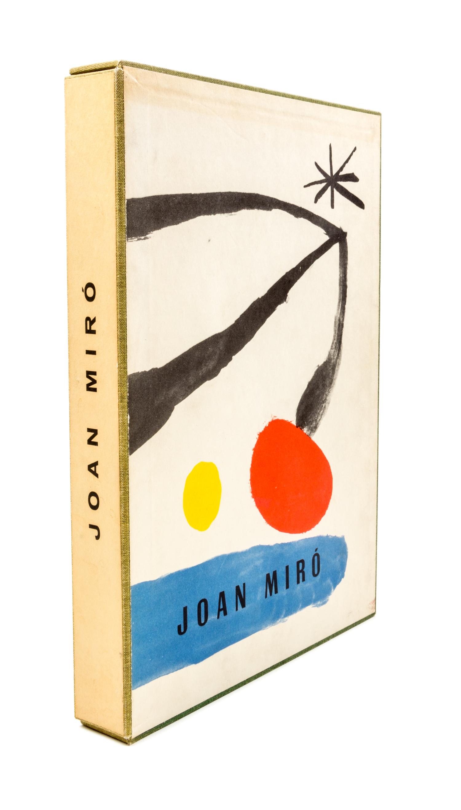 (MIRO, JOAN) JUANES, JUAN DE , Drawings and Lithographs in the Collection of Juan de Juanes. New York, [1960]. Limited, signed.