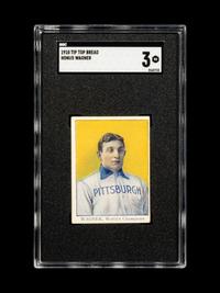 A 1910 Tip Top Bread Honus Wagner Baseball Card (SGC 3 VG)