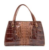 Brown Alligator Bag
