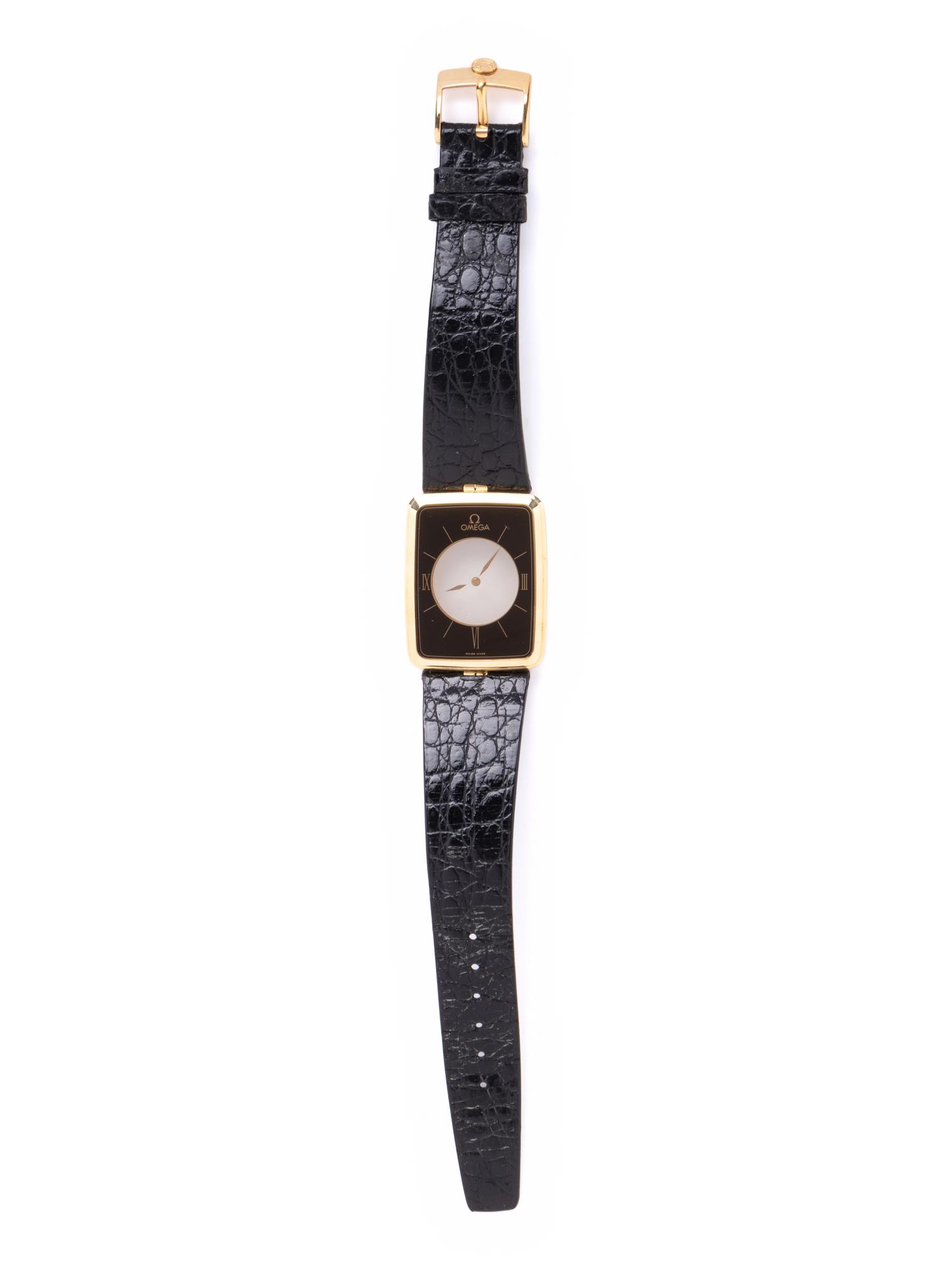 OMEGA, 18K YELLOW GOLD 'LA MAGIQUE' WRISTWATCH