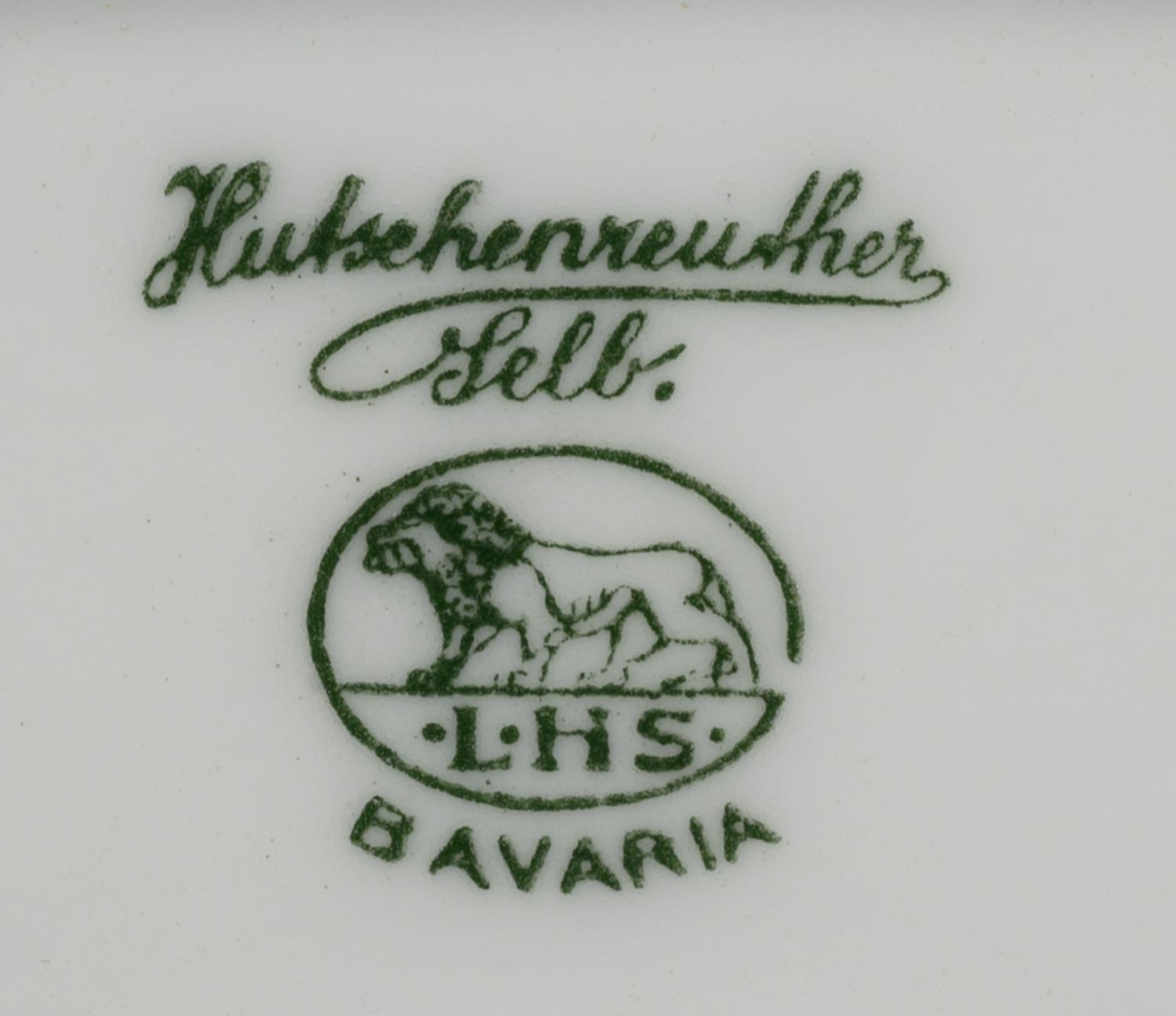 A Hutschenreuther Porcelain Dinner Service