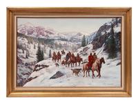 Blackfeet Moving Camp