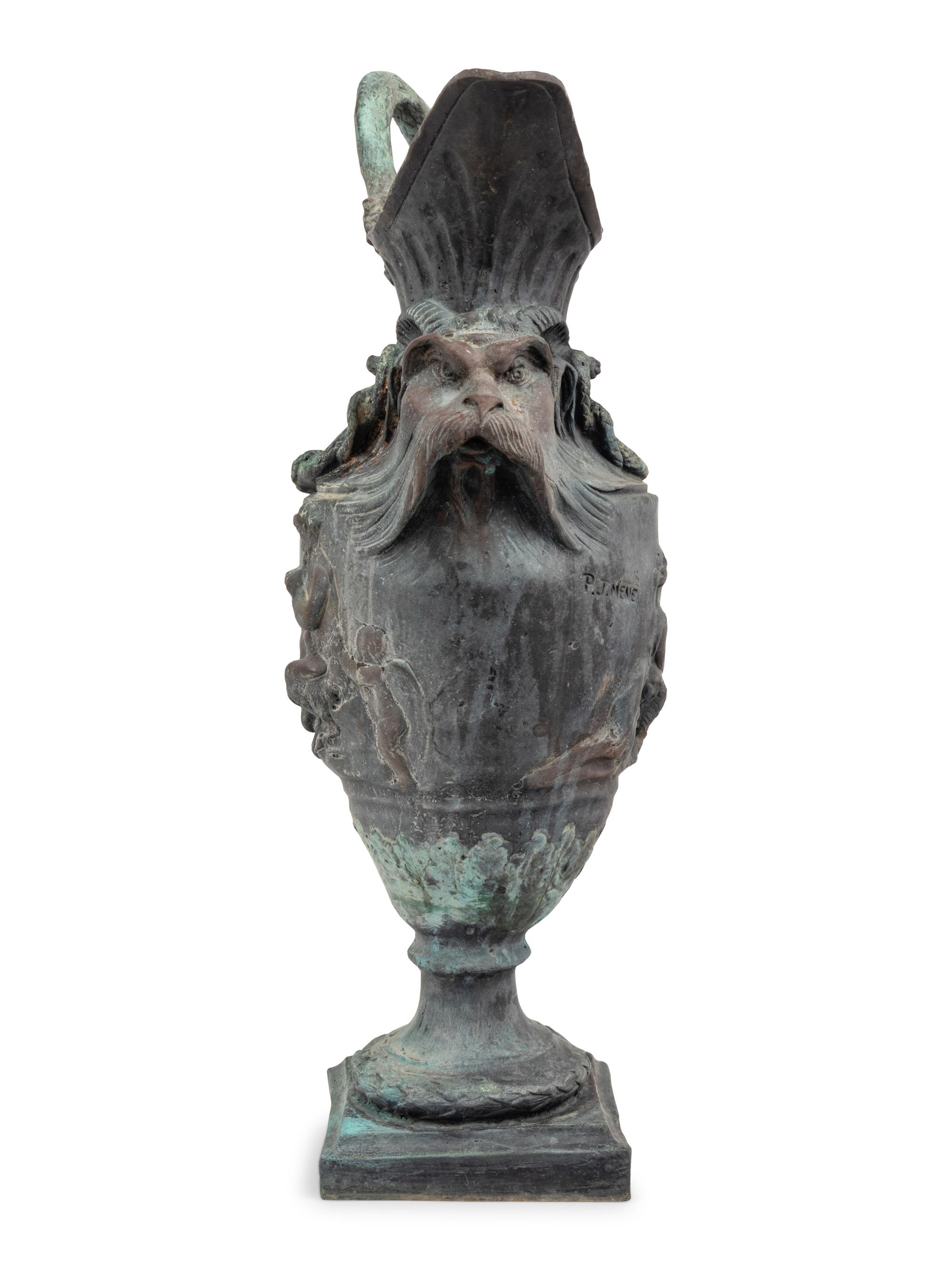 A Continental Metal Ewer