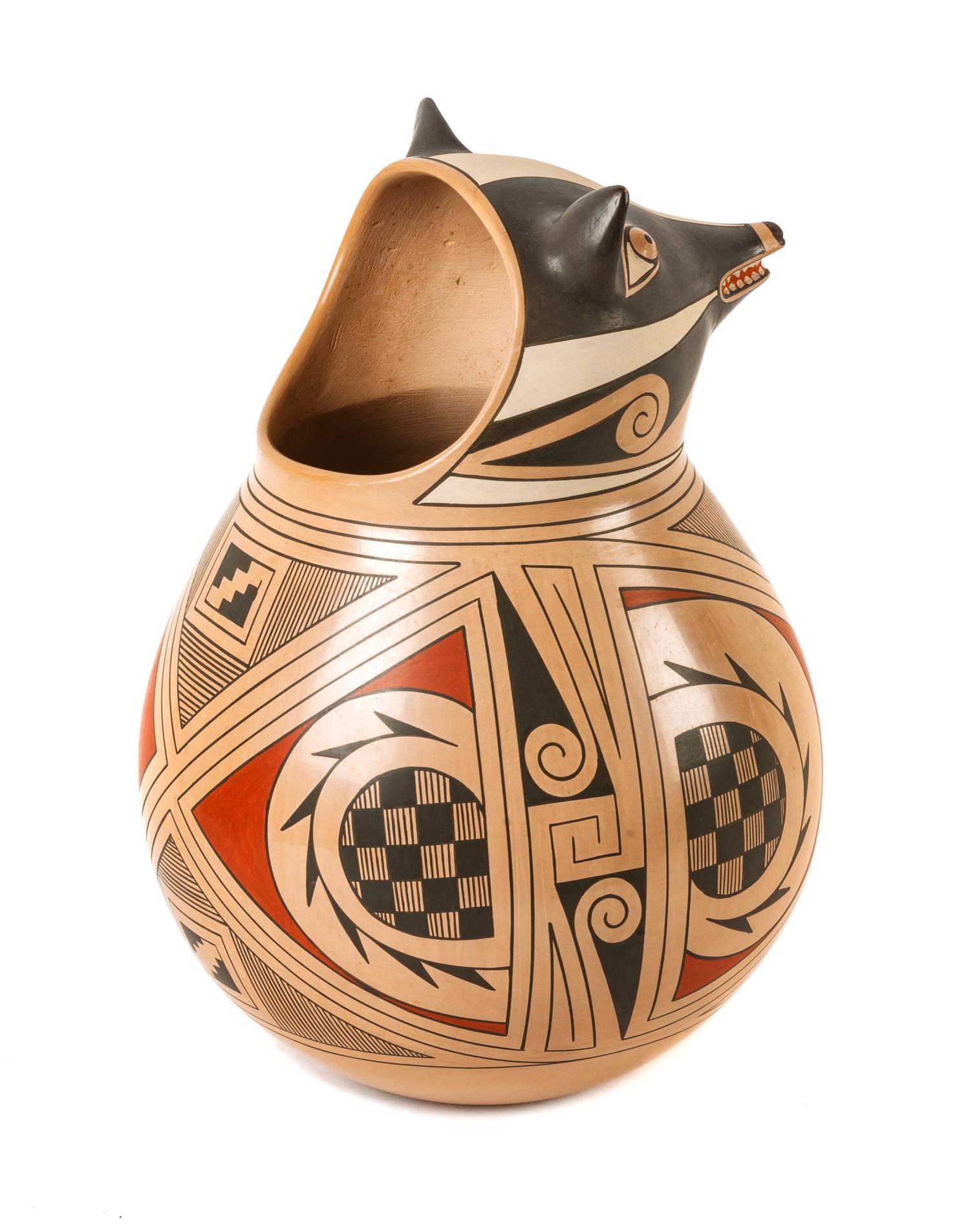 Contemporary Mata Ortiz Polychrome Effigy