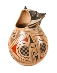Contemporary Mata Ortiz Polychrome Effigy