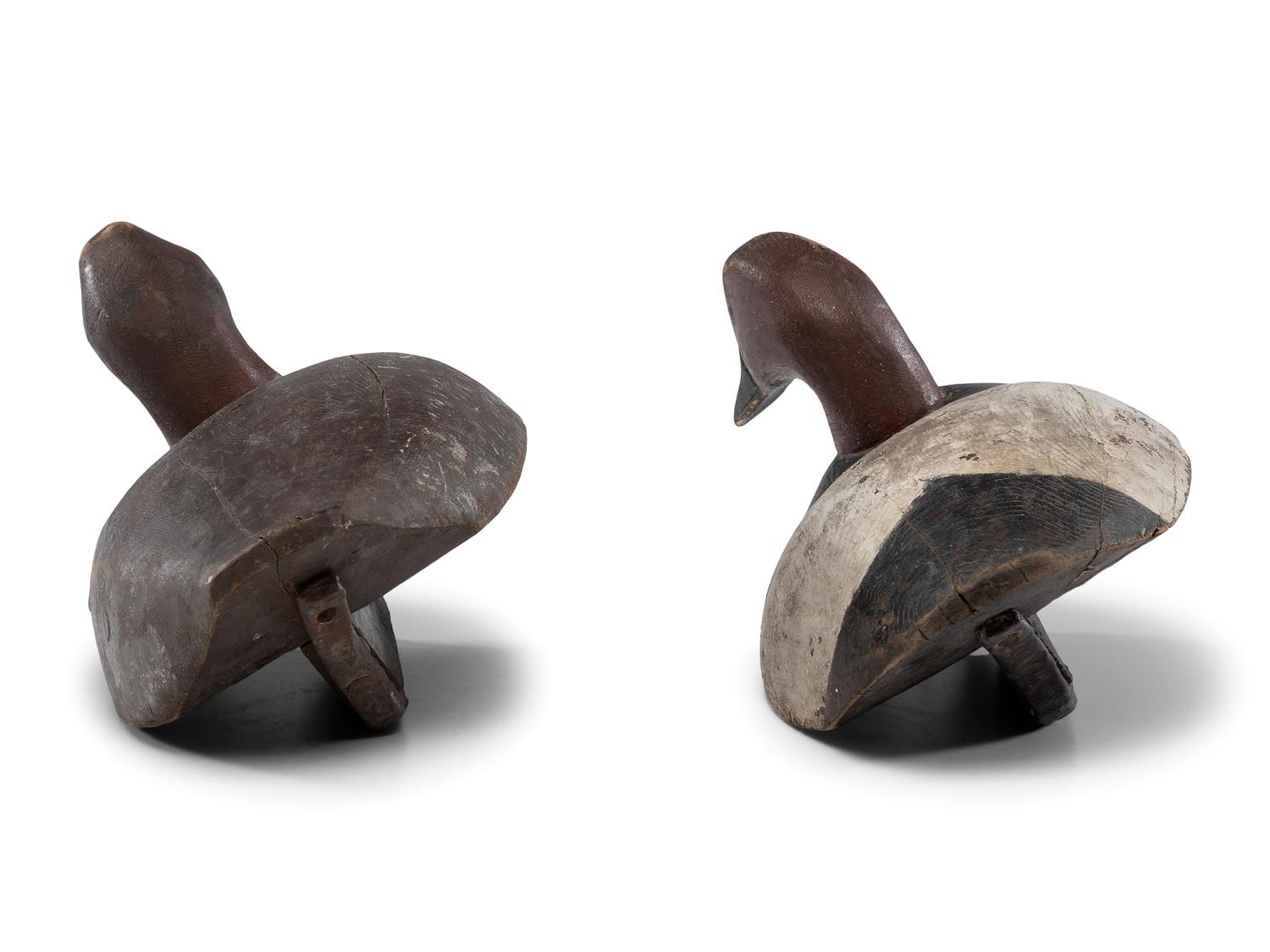 Four Carved and Painted Wood Duck Decoys