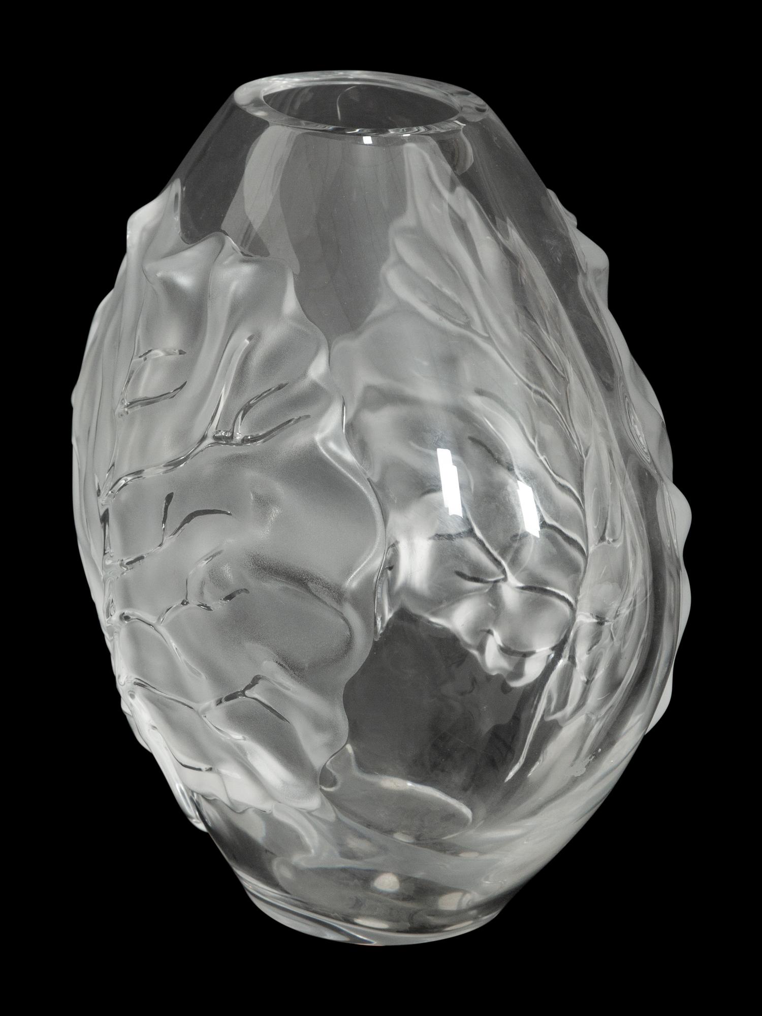 A Lalique San Juan Vase