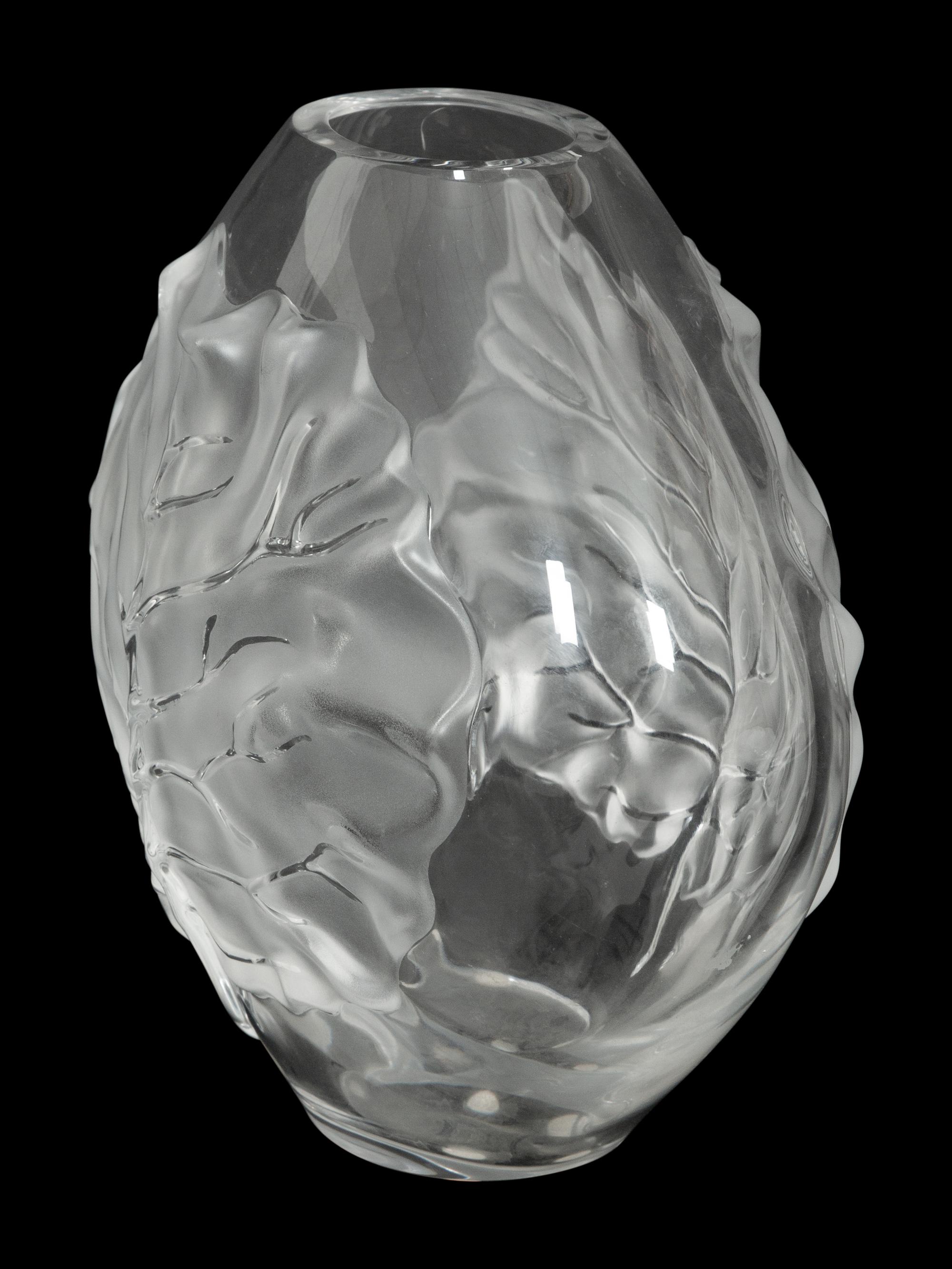 A Lalique San Juan Vase