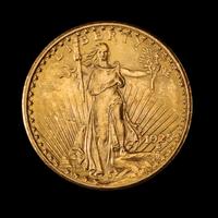 A United States 1925 Saint-Gaudens $20 Gold Coin