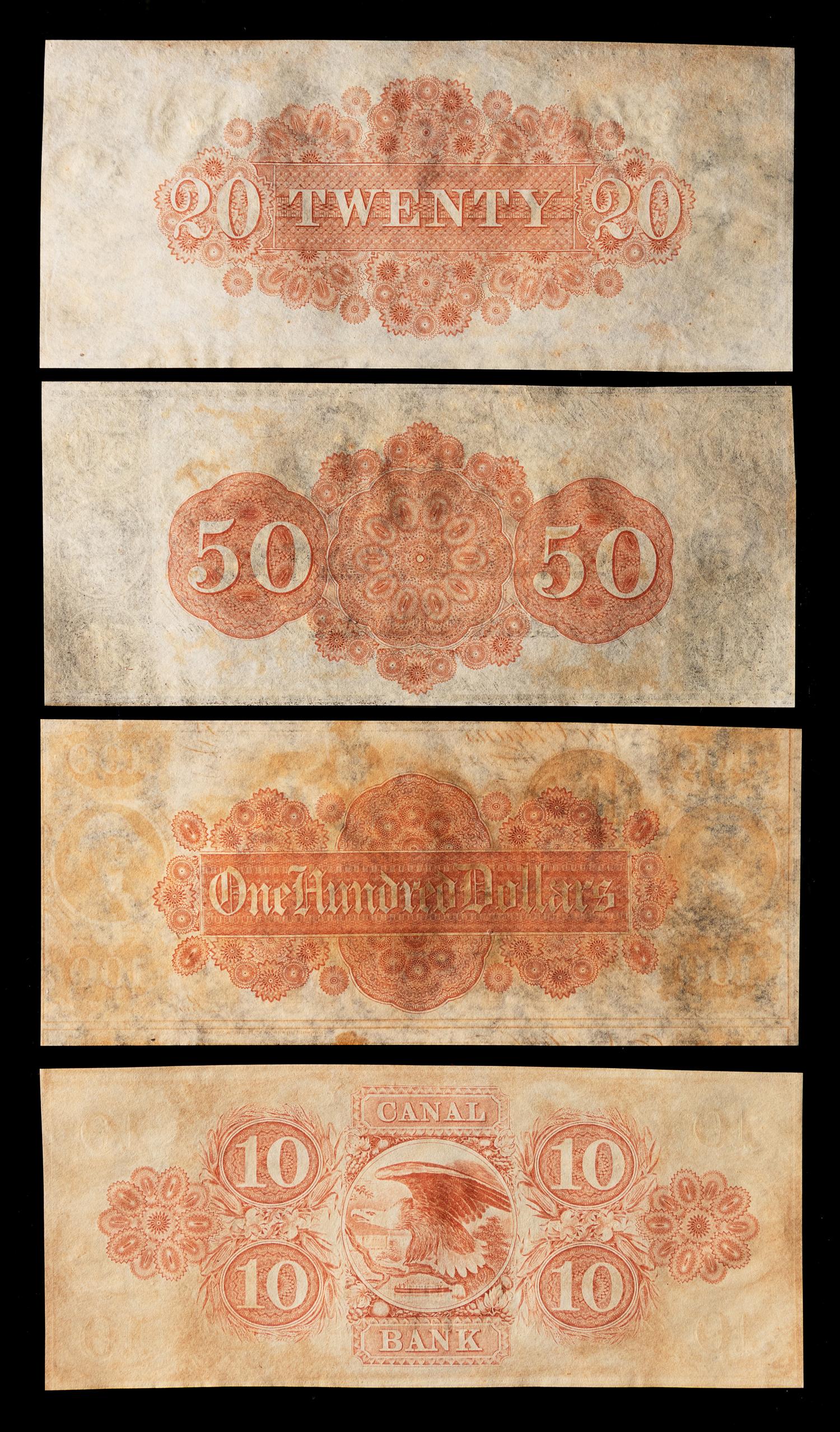 Obsolete Bank Notes: Canal Bank — NEW ORLEANS, LOUISIANA