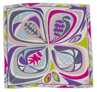 A Pucci Multicolor Silk Scarf, 34" x 34".