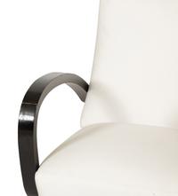 A Pair of Ebonized Oak Lounge Chairs
