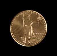 A United States 1986 Gold Eagle $50 Gold Coin