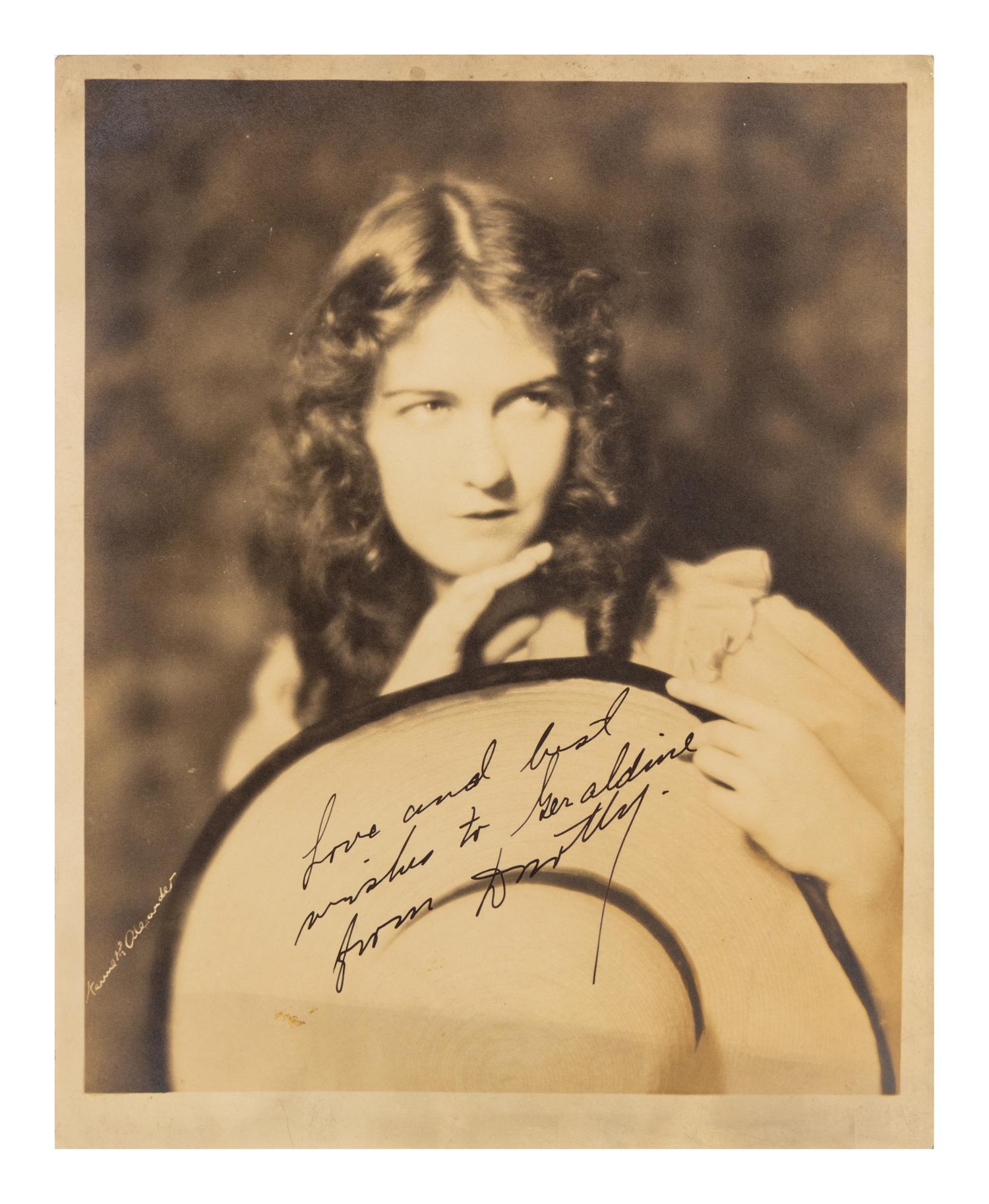 [20TH-CENTURY OPERA SINGERS]. A group of 6 signed and inscribed photographs or photographic postcards of opera singers and actors from the 1910s, comprising images of: