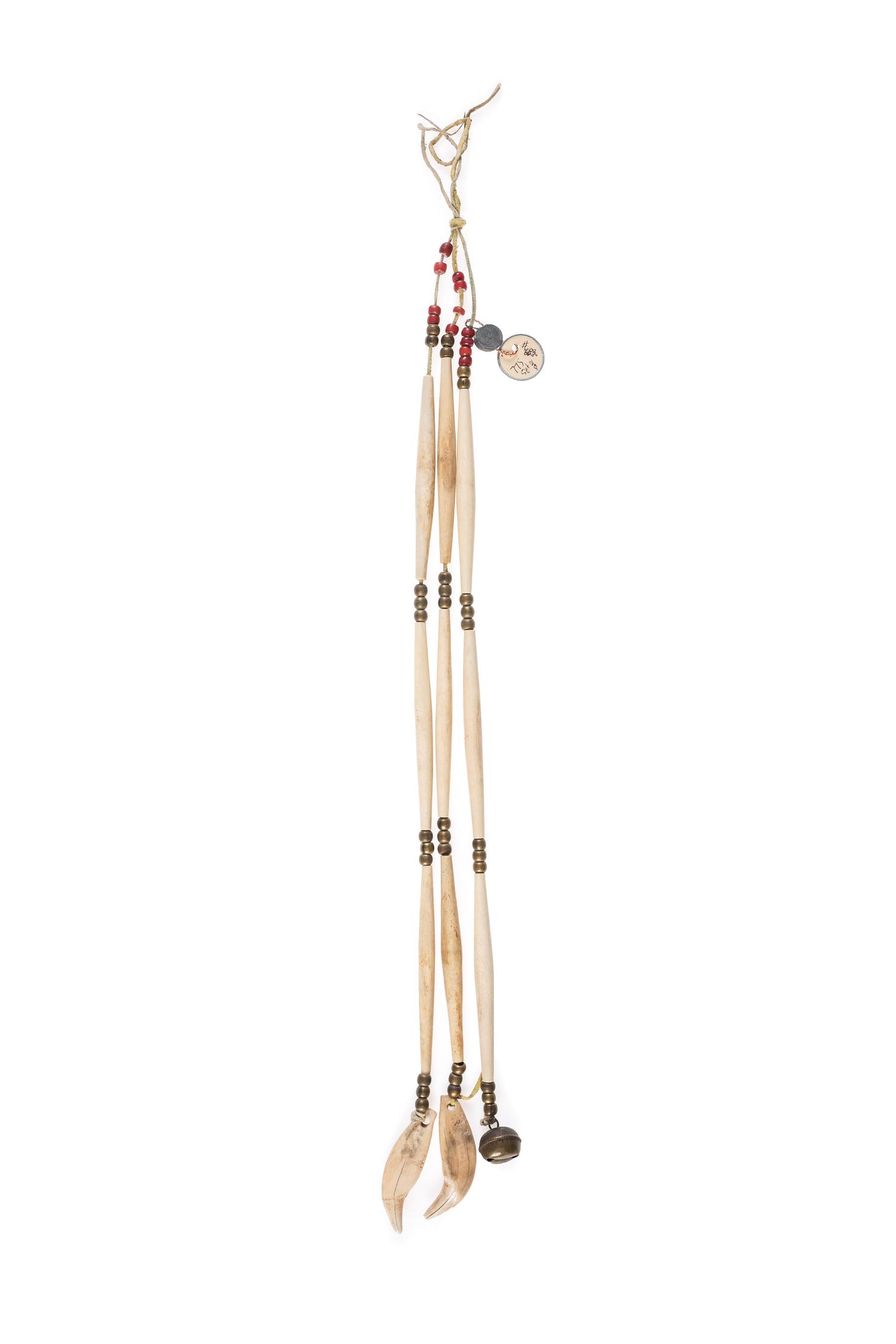 Plains Bone Hairpipe Drop