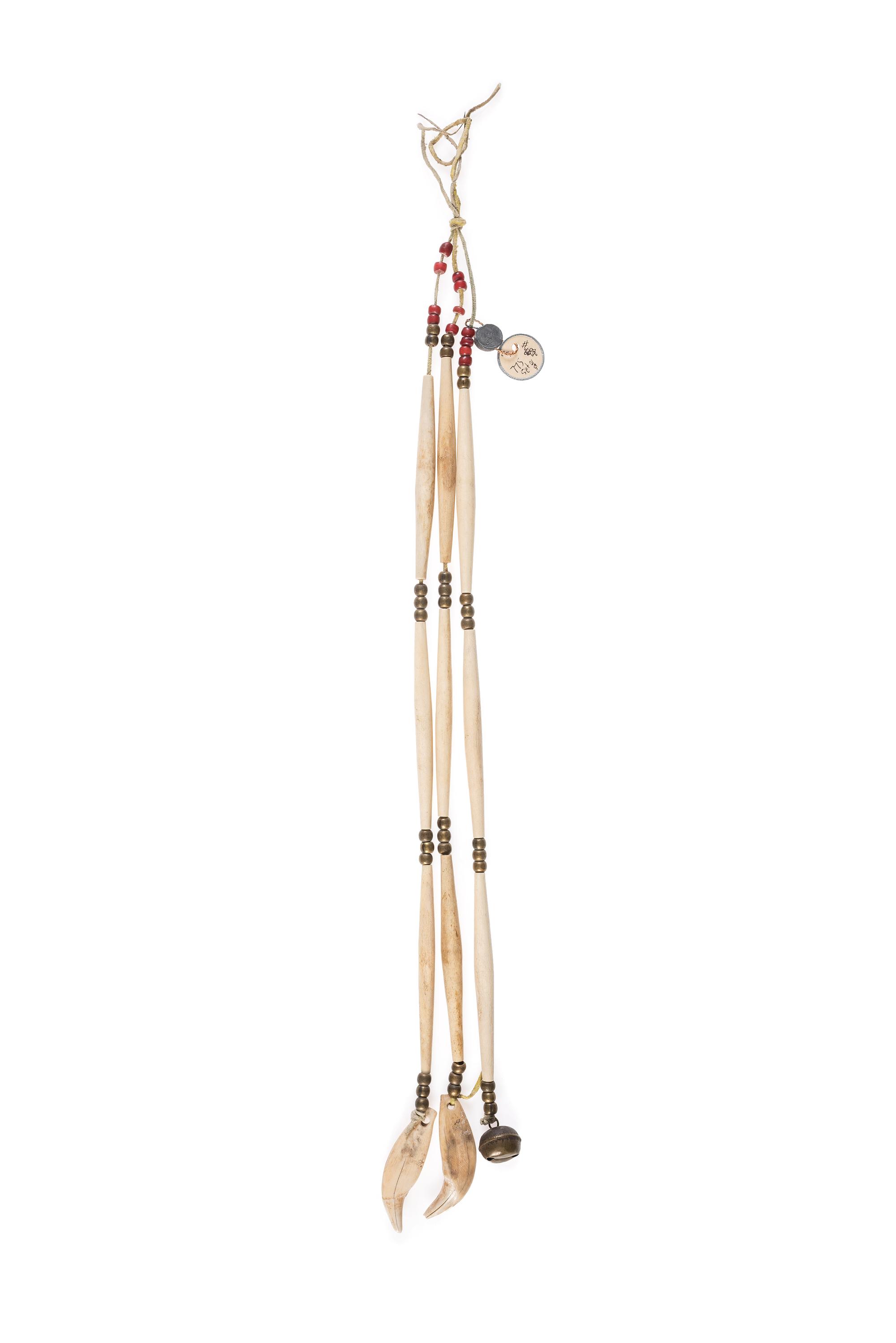 Plains Bone Hairpipe Drop