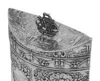 A Group of Six Continental Silver Table Articles