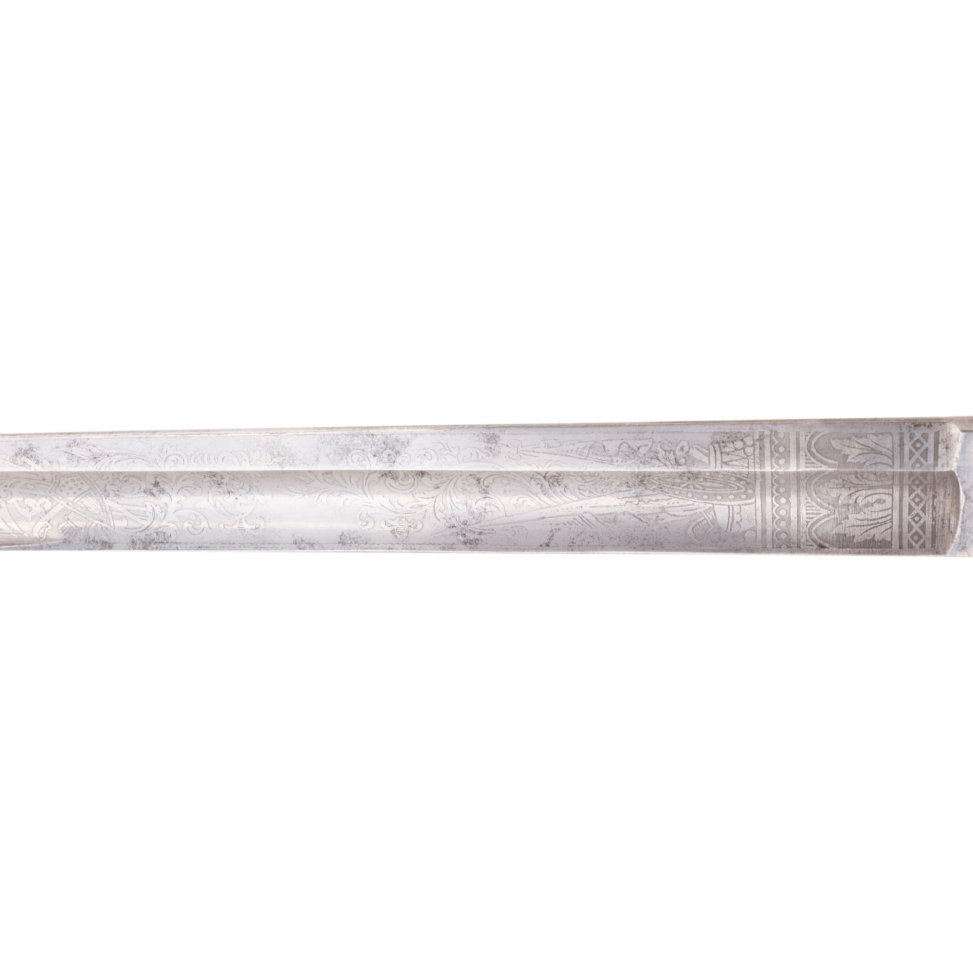 Imported US Model 1850 Staff & Field Officers Sword