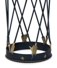 An Italian Neoclassical Style Tole Mirror-Top Table