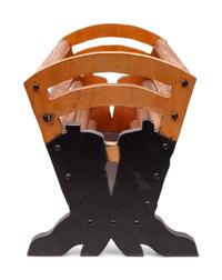 Cowboy Boot Form Magazine Rack