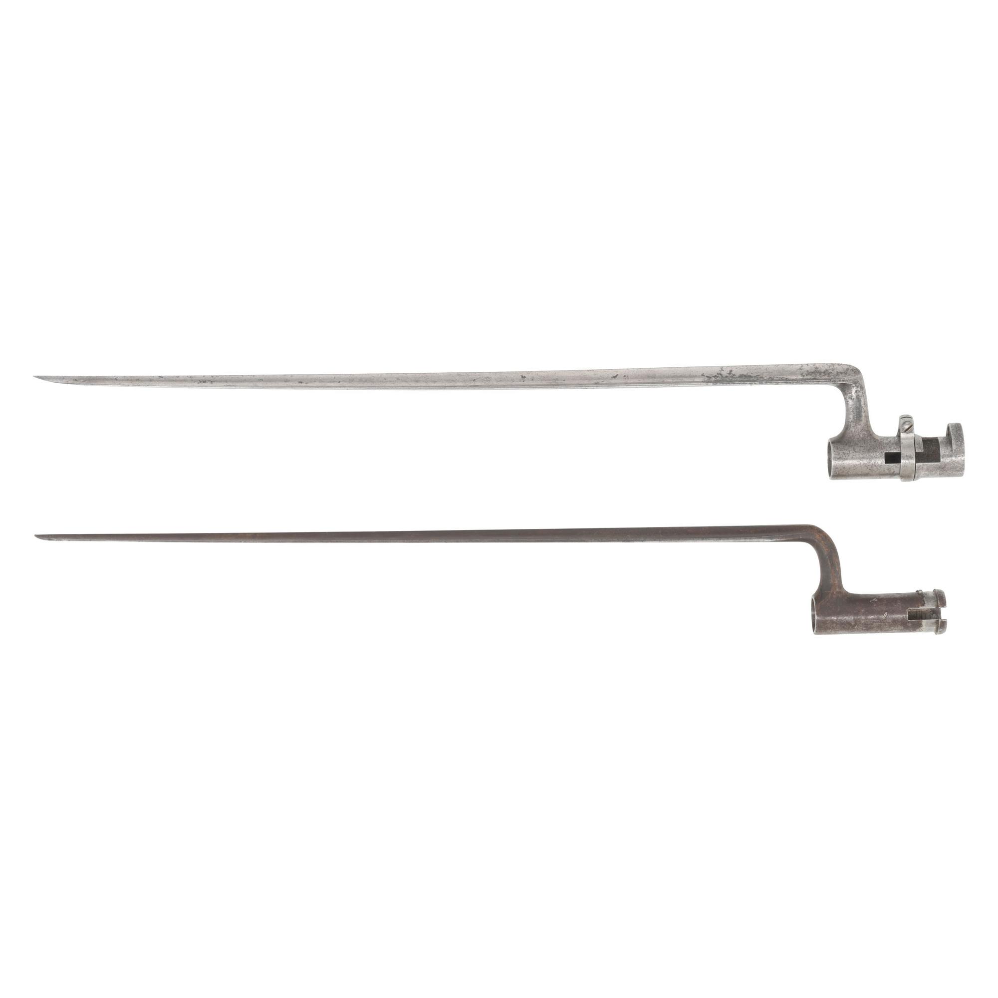 Two US Socket Bayonet: 1st Pattern Spencer Rifle & Greene Rifle Bayonet