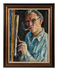 Self-Portrait at the Easel