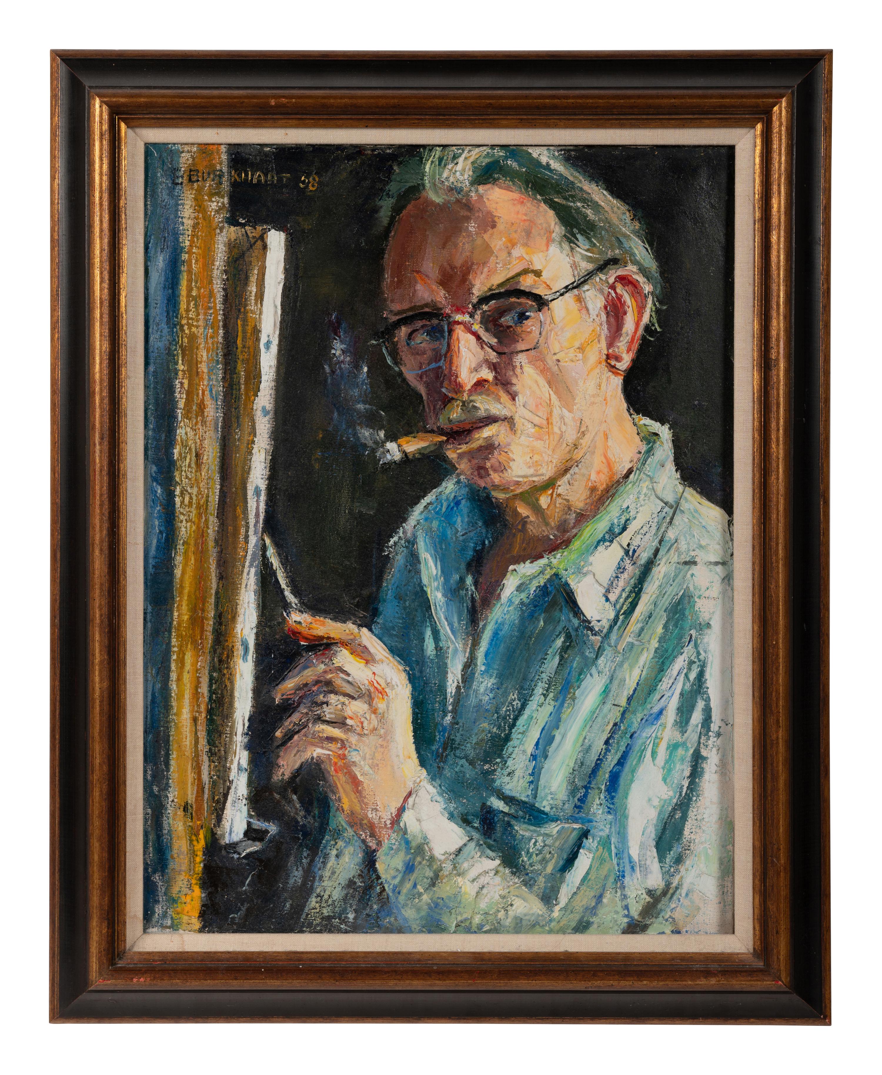 Self-Portrait at the Easel