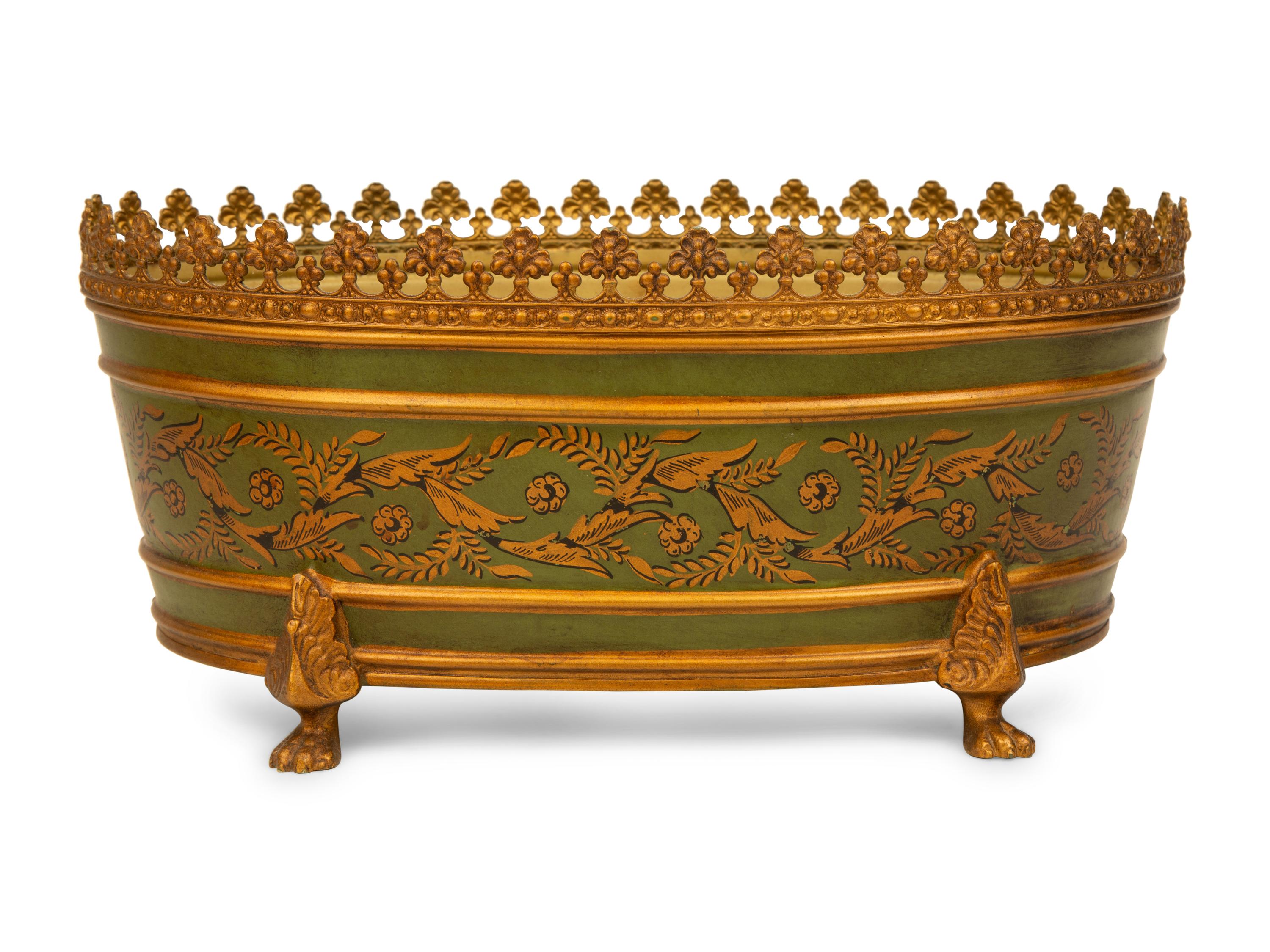 Three French Tole Articles — 20TH CENTURY