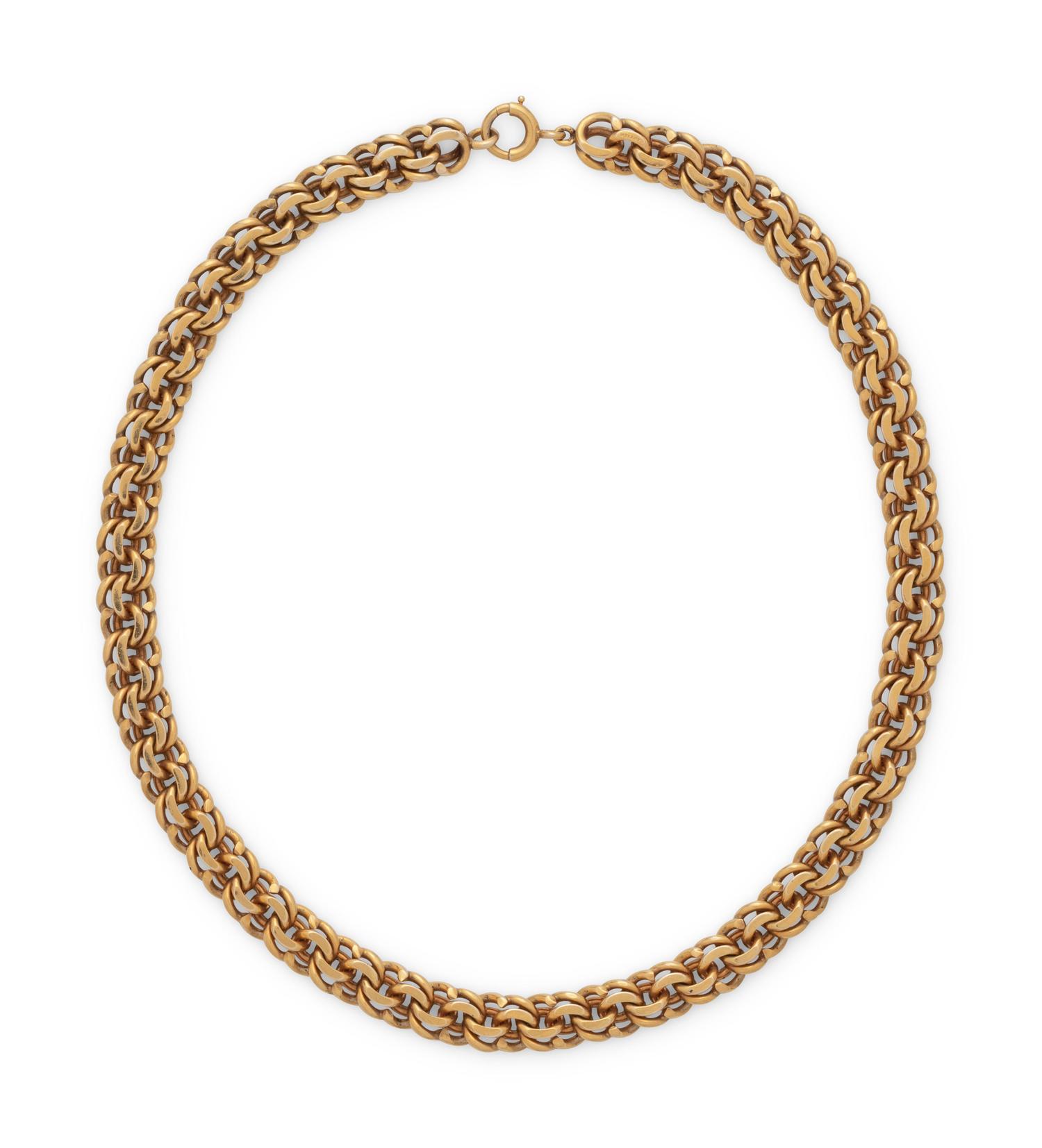 YELLOW GOLD NECKLACE