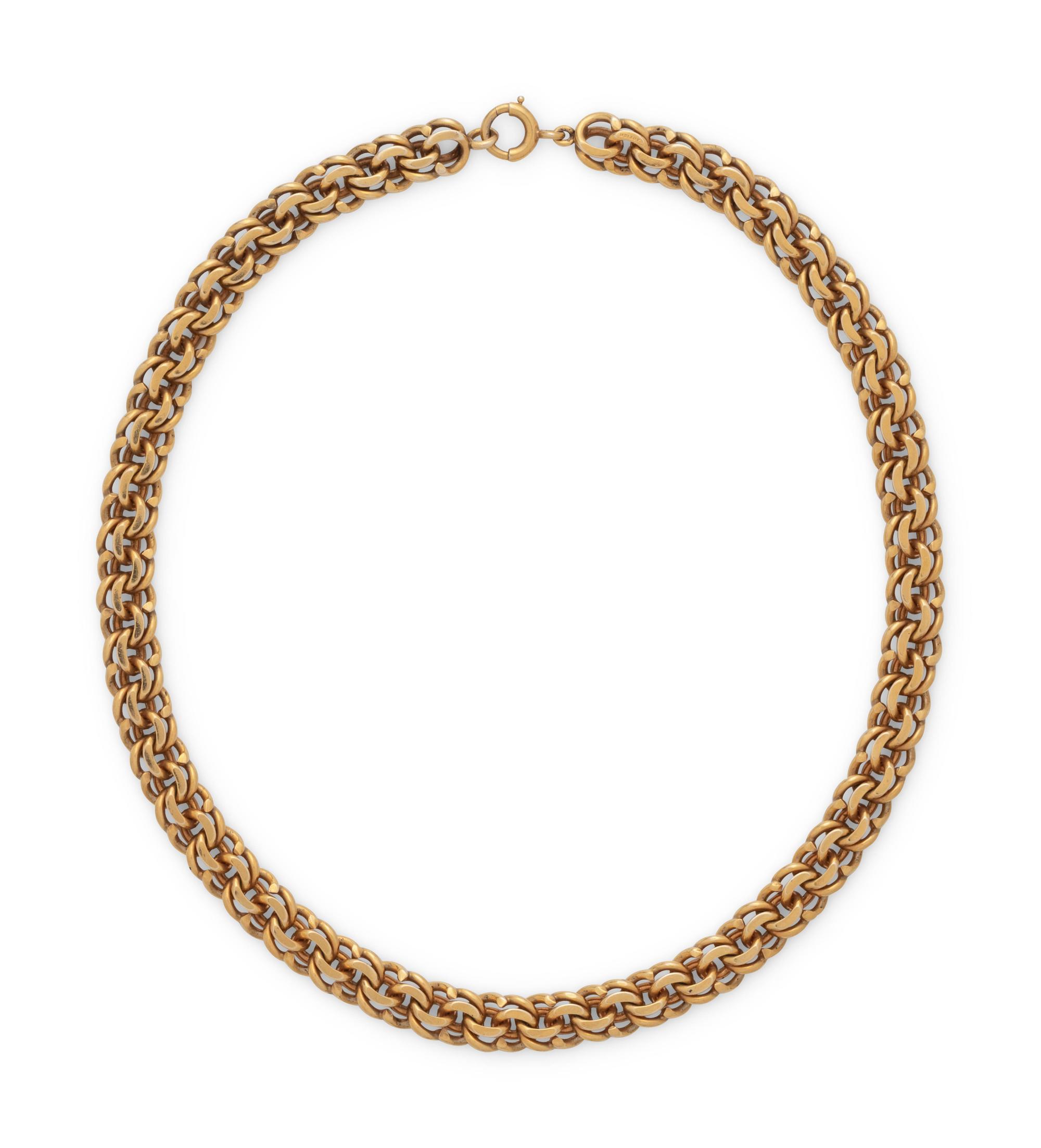 YELLOW GOLD NECKLACE
