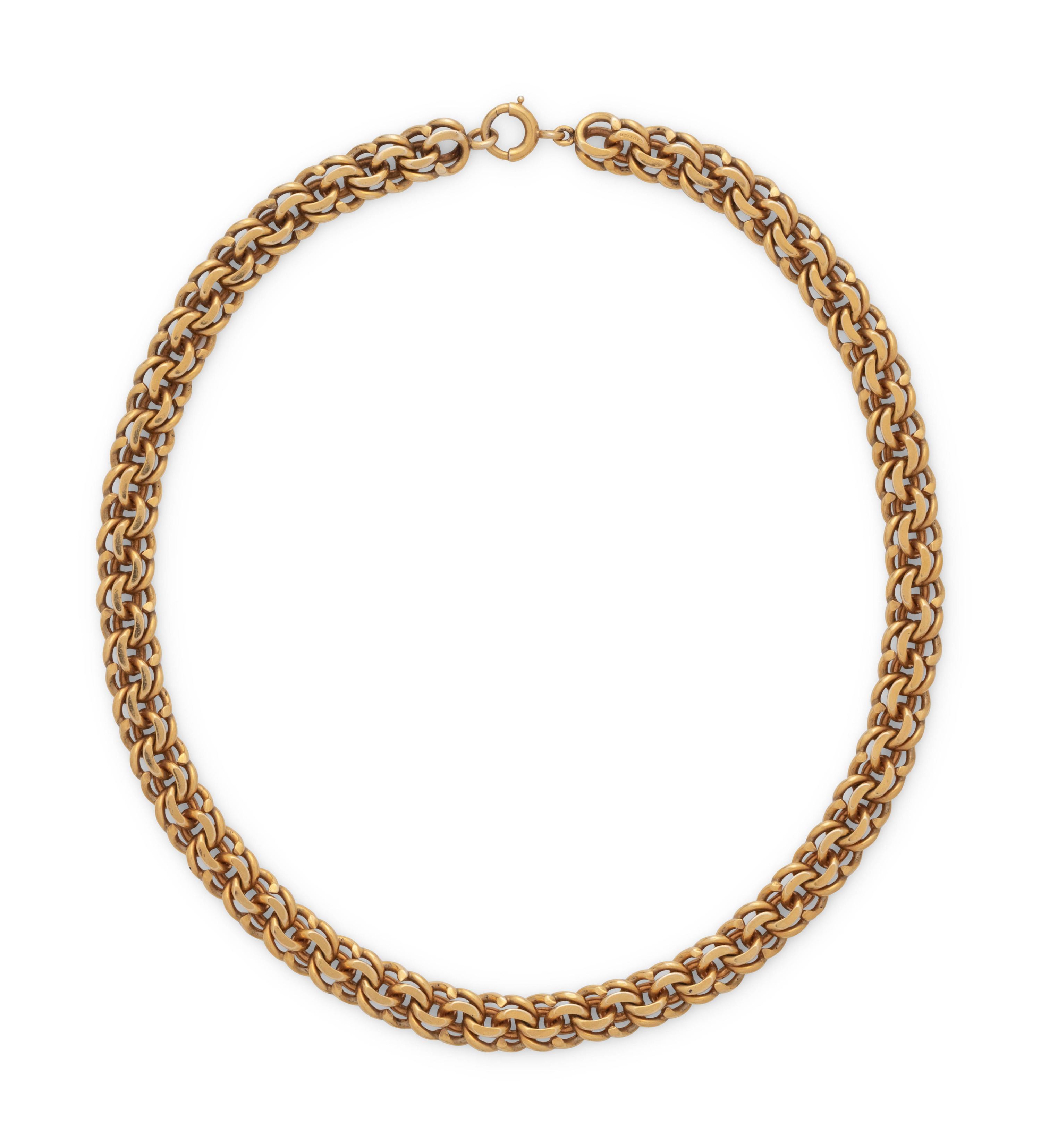 YELLOW GOLD NECKLACE