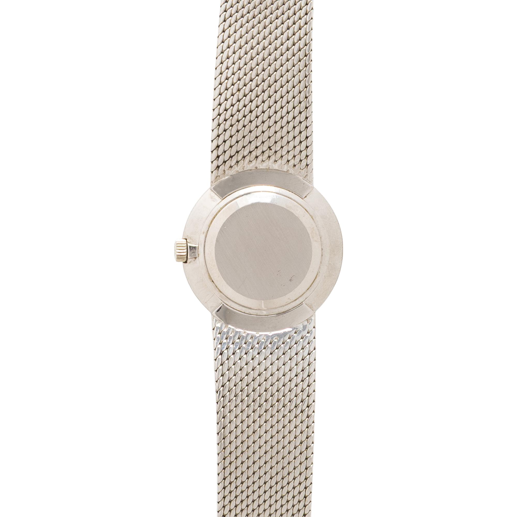 PATEK PHILIPPE, REF. 3338/2 WHITE GOLD AND DIAMOND WATCH
