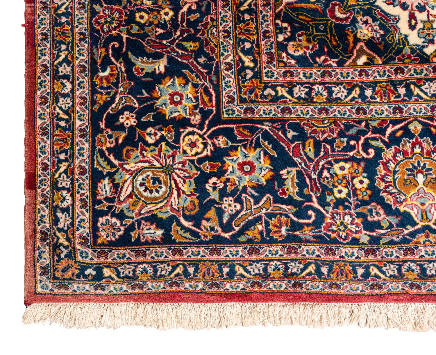 A Kashan Wool Rug