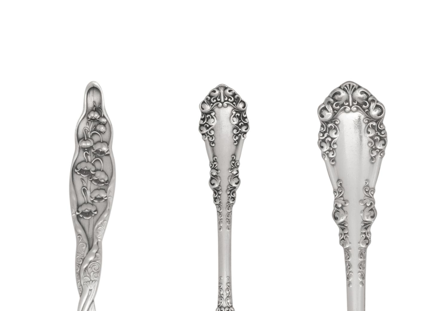 An American Silver Flatware Service