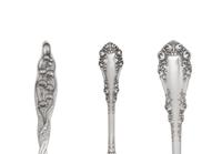 An American Silver Flatware Service