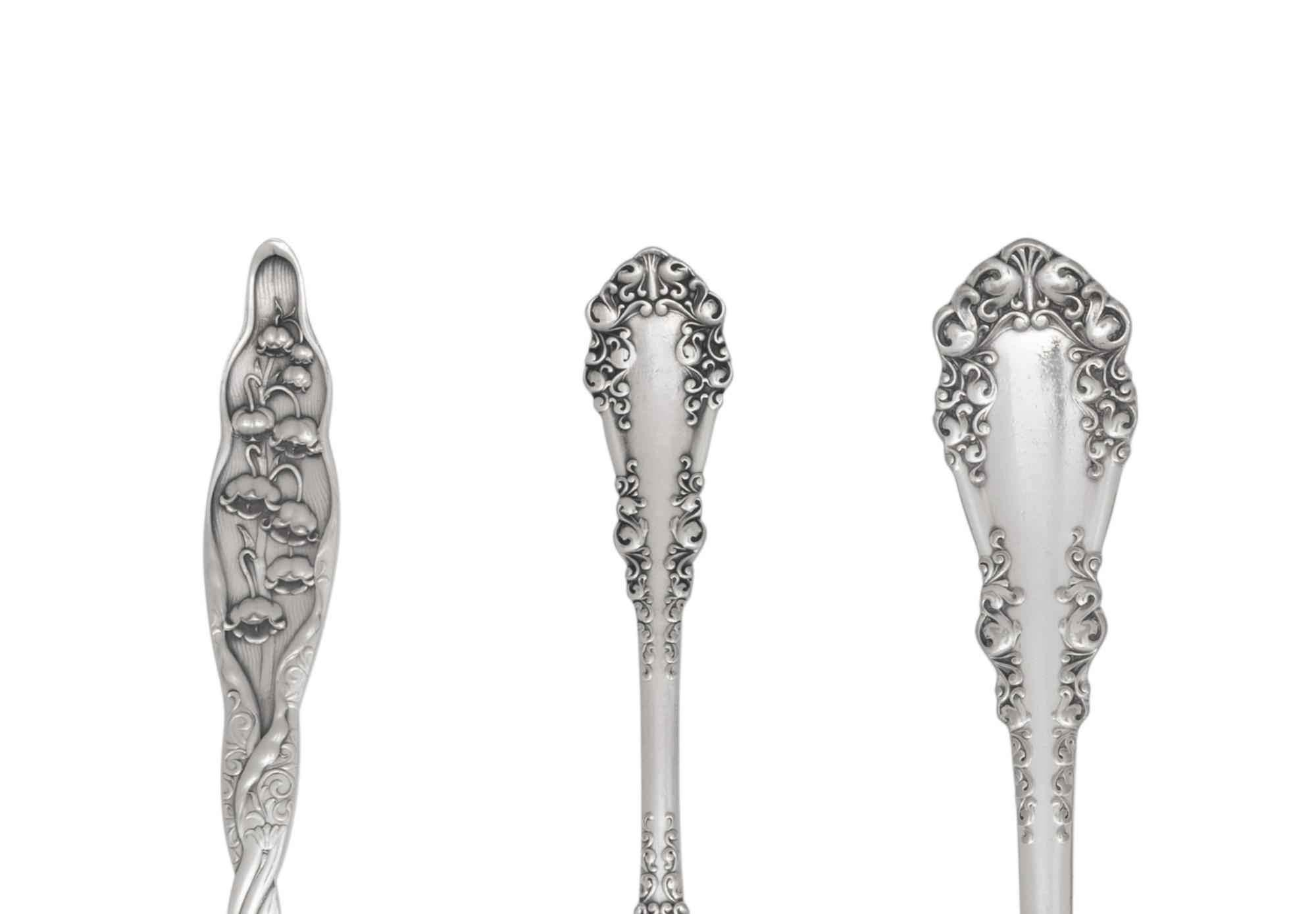 An American Silver Flatware Service