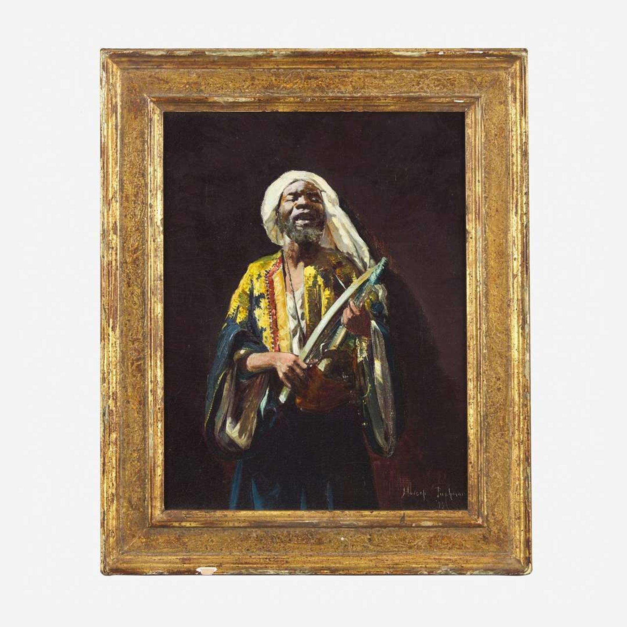 After Hovsep Pushman (American, 1877-1966) The Moor Musician