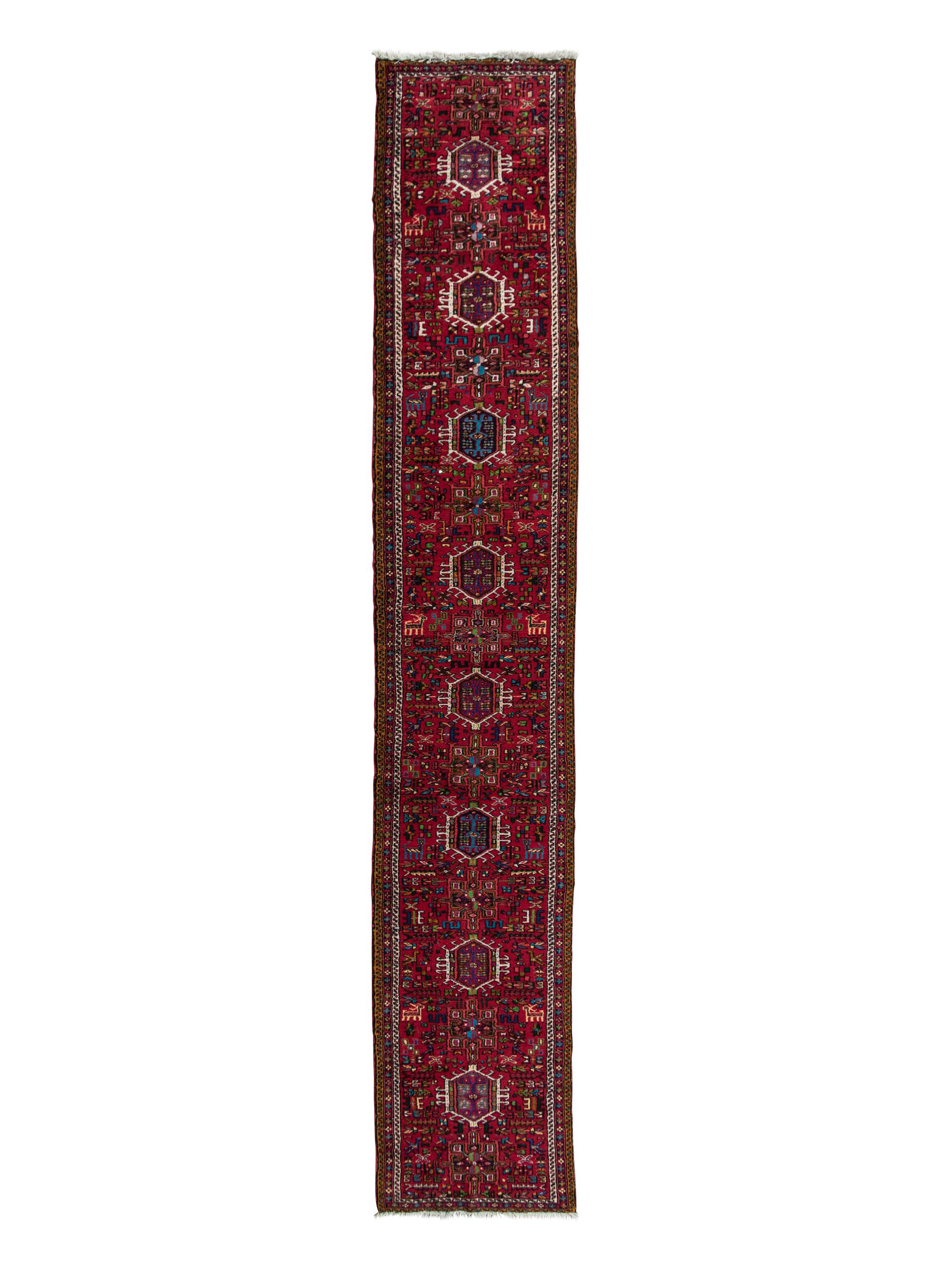 A Heriz Wool Runner